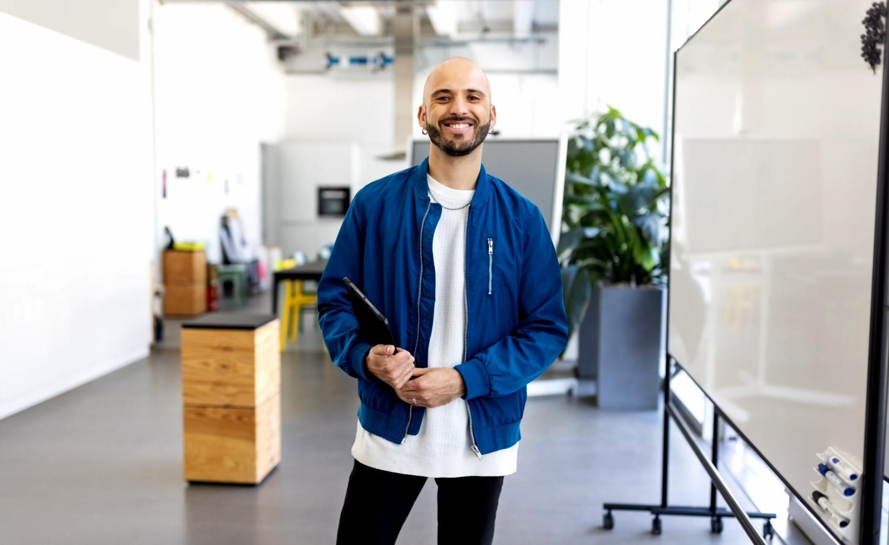 Plattform-Interface und Lernmaterialien